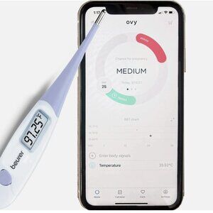 Beurer OT20 Digital Basal Thermometer Oral Thermometer with Memory Function NFP